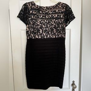 Adrianna Pappell lace cocktail dress